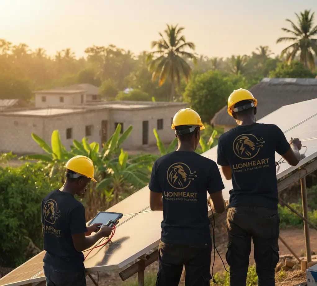 Lionheart Energy & Tech Solutions - professional solar and electrical installations