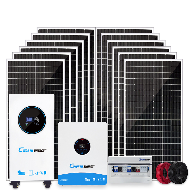 Système d'énergie solaire 12KW 12KVA LBF-48400C